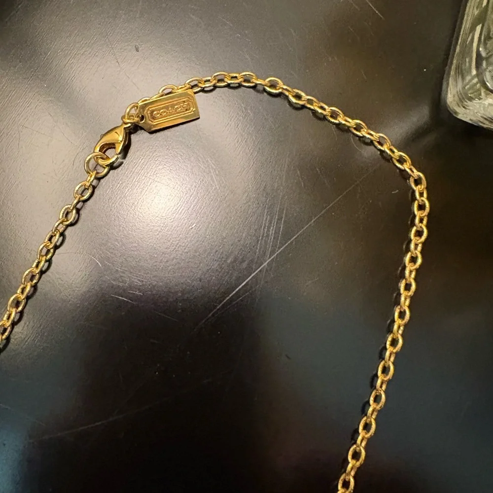 Gold and Pink Chain Necklace - Picture 14 of 14